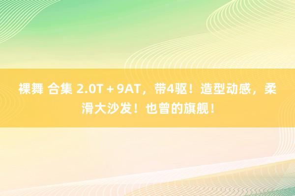 裸舞 合集 2.0T＋9AT，带4驱！造型动感，柔滑大沙发！也曾的旗舰！